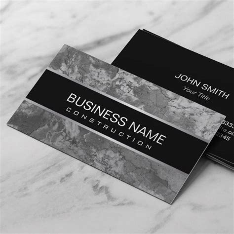 Construction Business Cards – Card Bee