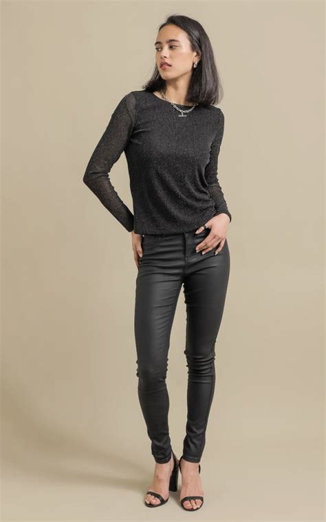 Mesh Lurex Ls Top Pagani