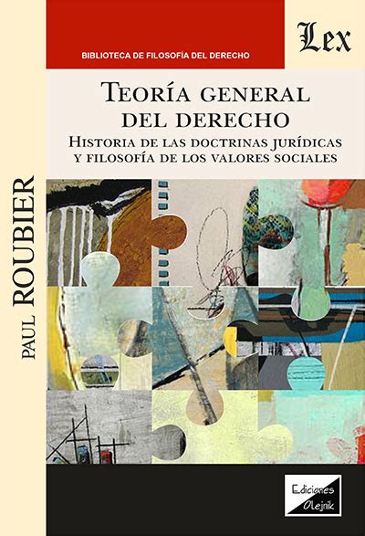 Libro Teor A General Del Derecho Roubier Paul