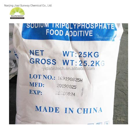 Tech Grade Sodium Tripolyphosphate Stpp Used As Laundry Detergent