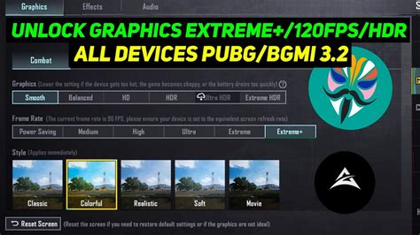 Unlock Extreme Fps Settings In Pubg Bgmi Unlock Fps