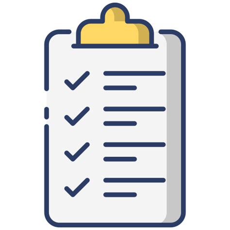 Checklist Generic Outline Color Icon