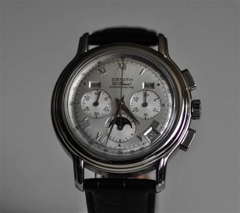 Zenith El Primero Chronomaster Moonphase Watches For Men Zenith