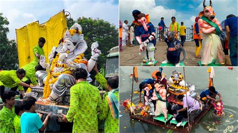 Ganesh Nimajjanam Ganesh Visarjan Hyderabad Ganesh