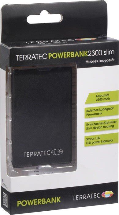 TerraTec Powerbank 2300 Slim Preisvergleich Geizhals Deutschland