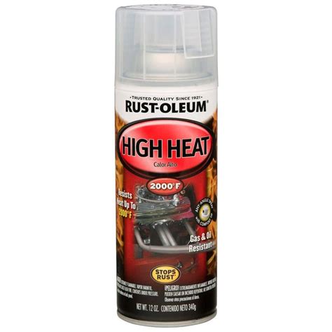 Rust Oleum High Heat Satin Black Spray Paint At Clayton Dancy Blog