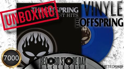 The Offspring Greatest Hits Vinyle Blue Rsd Edition Limit E