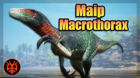 New Megaraptor Maip Macrothorax Mod Showcase Path Of Titans Youtube