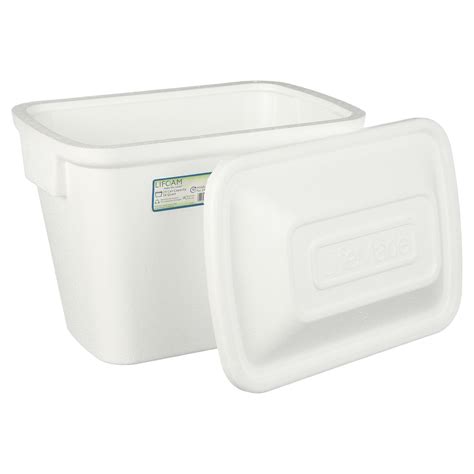 Lifoam 28 Quart Styrofoam Cooler White