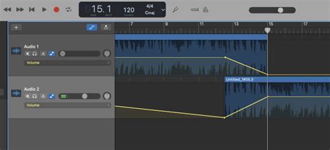 How To Crossfade In GarageBand Mac Or IPhone Steps