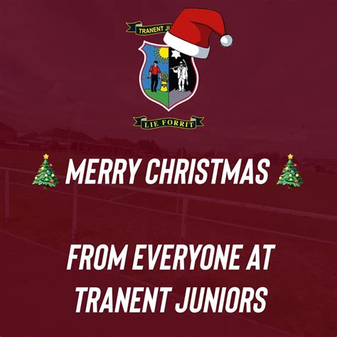 Tranent Juniors on Twitter: "Merry Christmas from everyone at Tranent ...