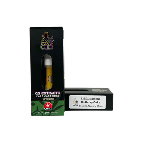 Cg Extracts Fse Cartridge Birthday Cake Wtf Online Dispensary