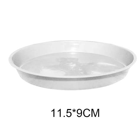 10 Pcs Plastic Garden Flower Pot Plant Saucers Water Tray Base Garden