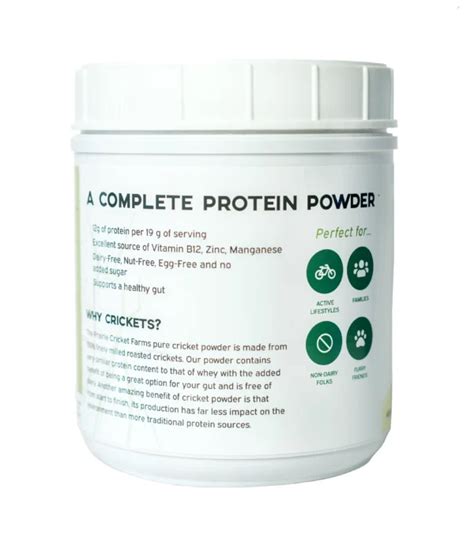 Protein-Packed Cricket Powder | Prairie Cricket Farms