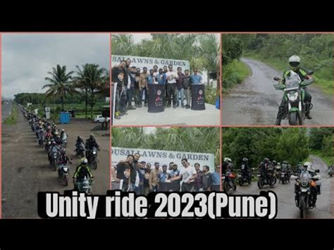 Unity Ride Pune 2023 Sunday Breakfast Ride Super Bikes Ke Sath YouTube