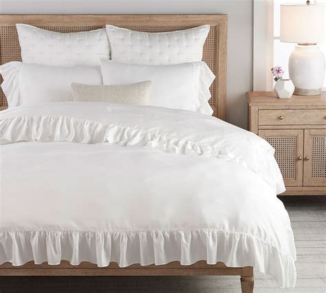 TENCEL Ruffle Duvet Cover Shams Ruffle Duvet Cover Ruffle Duvet