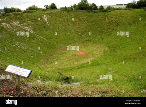 Lochnagar Crater The Site Of A Mine Exploded By The British On 1st July