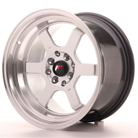 Japan Racing Jr Hyper Silver Polished Lip Felgenhelden De