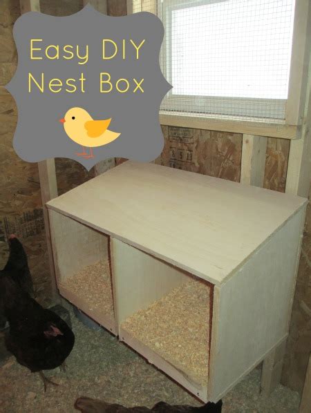 Homemade Rabbit Nest Box