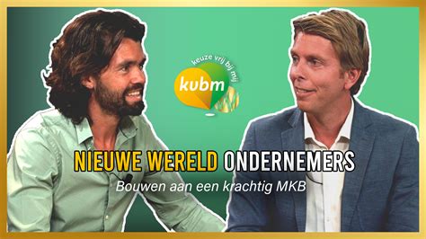 Bouwen Aan Een Krachtig Mkb Olaf Weller En Edwin Schaafsma Café