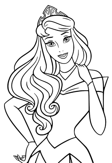 Desenhos Para Colorir Princesas Disney