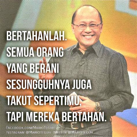 Kata Kata Motivasi Sukses Mario Teguh Yang Bermakna