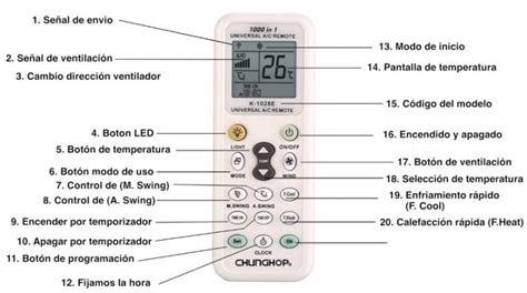 Como Usar El Control De Aire Acondicionado Friolandia