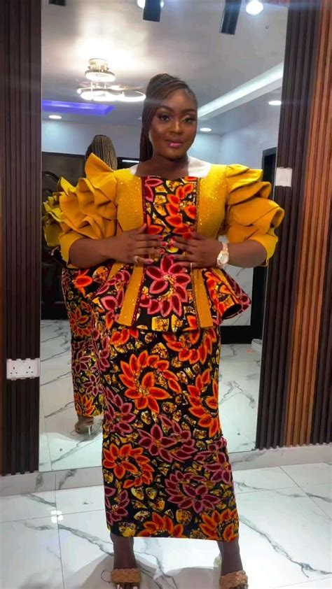 Pin by Africhic Collections on mes créations African design dresses