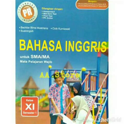 Jual Buku PR Bahasa Inggris Kelas XI 11 SMA Semester 1 K13 Revisi