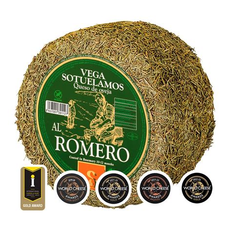 Queso Curado De Oveja Cubierto En Romero Vega Sotu Lamos Formato Kg