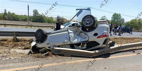 Muere Sujeto Tras Volcar La Camioneta Que Conduc A Sobre La Norte En