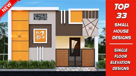 33 Modern Small House Front Elevation Designs 2022 Indian Village