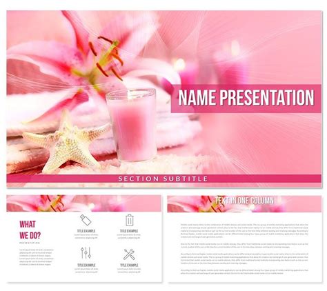 Relaxation Spa Procedures Powerpoint Template Presentation