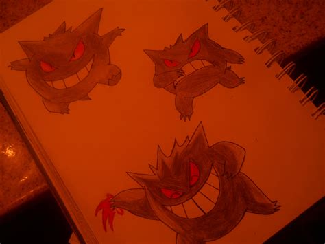 Pokemon 94 Gengar By Chronorust On Deviantart