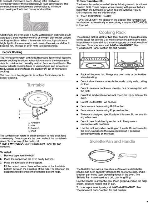 Whirlpool Microwave Development GH9177 Microwave Oven User Manual Manual Part I