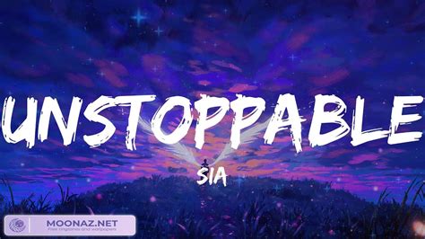 Sia Unstoppable Lyrics Alan Walker Lily Mix Youtube