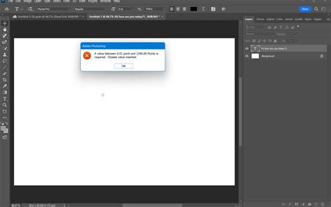 Solved: Text Tool Issue In Photoshop - Adobe Support Community - 13940778