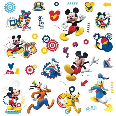 Disneys Mickey Mouse Clubhouse 3d Raised Design Stickers 15 Stickers