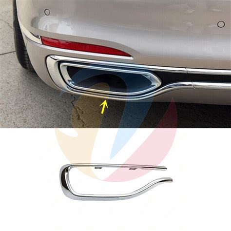 Chrome Rear Left Bumper Molding Trim For Bmw G Series Luxury