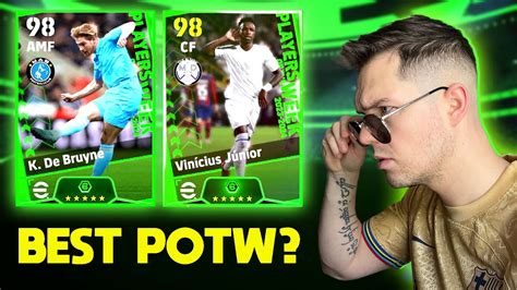 Potw Review Vini Jr And De Bruyne Best Potw Yet 🧐 Efootball 2024 Youtube