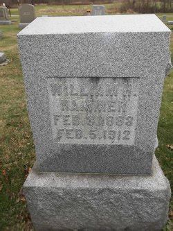 William H Hammer M Morial Find A Grave