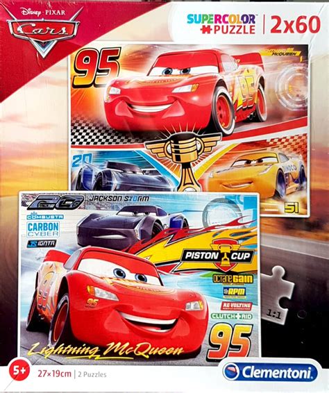 Disney Cars Puzzle (2×60 pcs) – Elimu Box