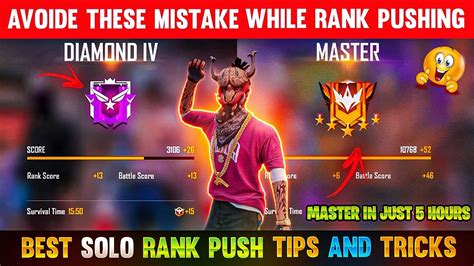 Heroic To Master Fast Rank Push In 5 Hours How To Rank Push In Free Fire Hidden Official