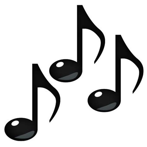 Pin By Marie Brashaw On Clip Art Music Emoji Music Notes Music Note