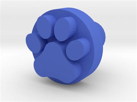 Dog Paw Footprint Stamp For Leatherwork And Stamp By Storm3d On