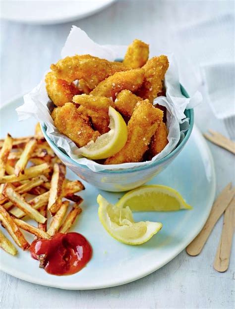 Posh Fish Fingers The Happy Foodie Recipe Bbc Good Food Recipes