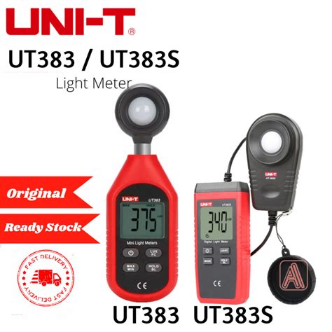 UNI T UT383 UT383S Mini Light Meter Illuminance 0 199 900Lux Lazada