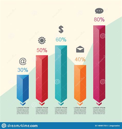 Ejemplo Estad Stico De Infographic Del Negocio Del Diagrama Del Gr Fico