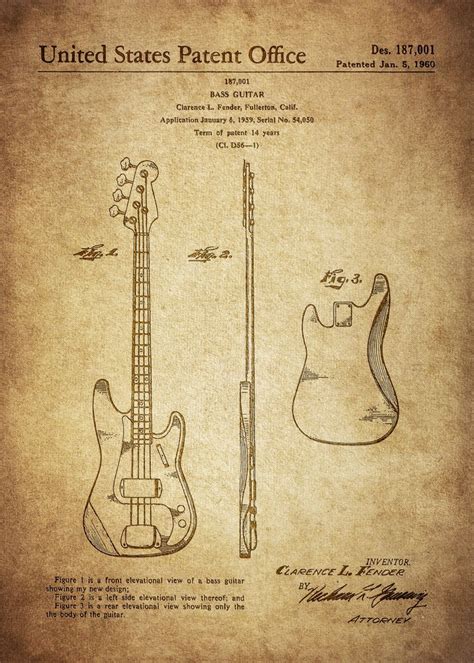 Guitar Poster Picture Metal Print Paint By ThomasDHaley Displate