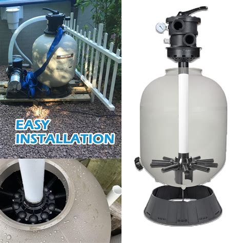 Sx180da Lateral Assembly With Center Pipe Fit For Hayward Pro Series Sand Filter Ebay